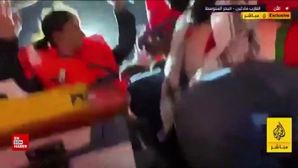 İsrail’in Gazze’ye yardım taşıyan gemiye operasyon anları yayınlandı