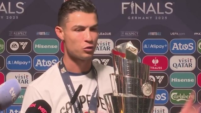 Cristiano Ronaldo em COLETIVA após PORTUGAL x ESPANHA pela Nations League