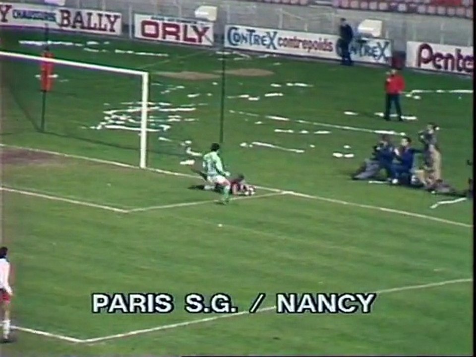 PARIS - NANCY - 1982 - SAISON 1981/1982 -