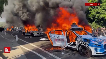 Los Angeles'taki sınır protestoları devam ediyor