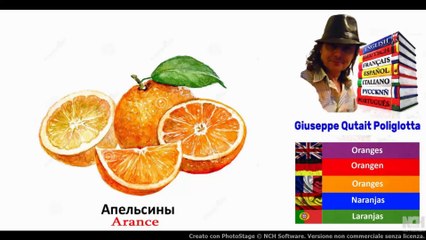 Visual Dict with Audio апельсины, шкаф-гардероб, автобус, лодка