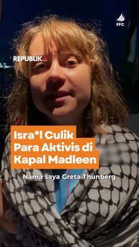 Israel Culik 12 Aktivis di Kapal Madleen