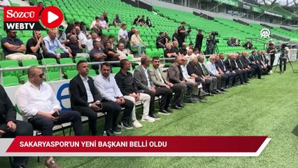Sakaryaspor'un yeni başkanı belli oldu