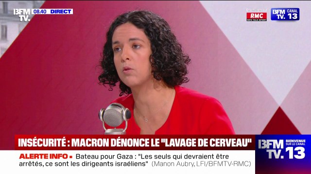 Bateau en route pour Gaza intercepté par Tsahal: Nous n'avons plus de nouvelles de Rima Hassan depuis le début de la nuit , explique Manon Aubry