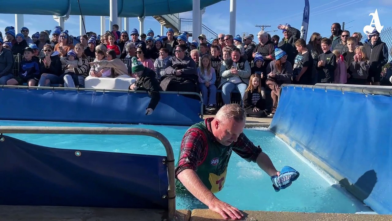 Ulverstone Football Club's Big Freeze Slide