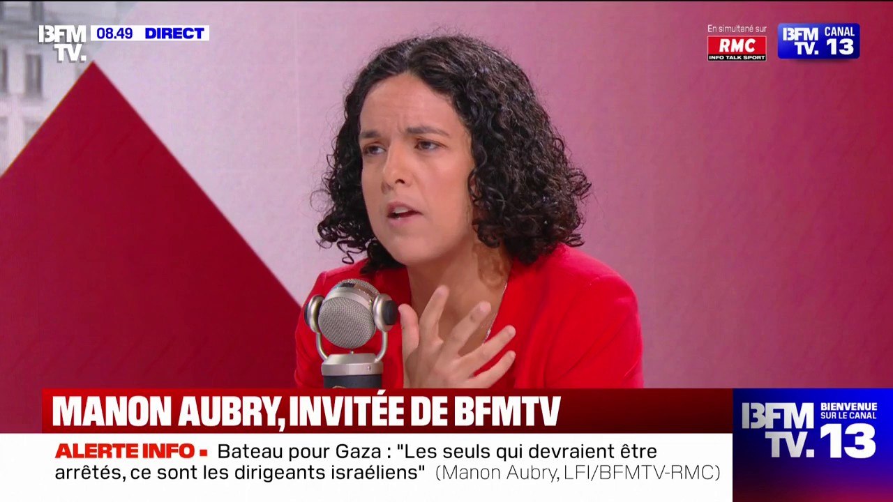 Sommet de l'extrême droite européenne dans le Loiret: Manon Aubry pointe "le pire de ce que fait l'extrême droite en matière de racisme, de xénophobie et de sexisme"