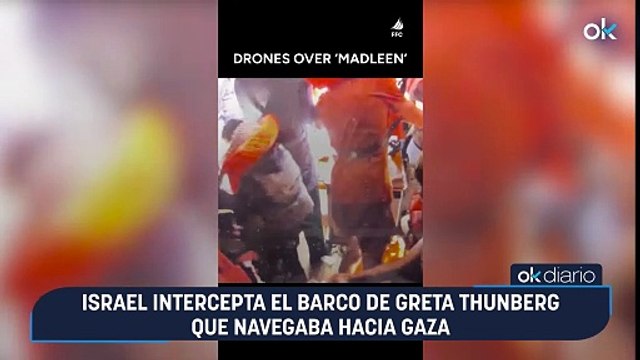 Israel intercepta el barco de Greta Thunberg que navegaba hacia Gaza