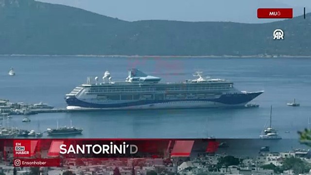 Marella Discovery 2 kruvaziyeri 1708 yolcusuyla Bodrum’a demir attı