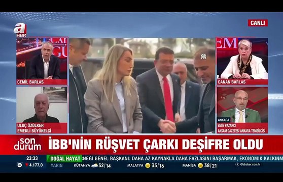 Emekli büyükelçi Uluç Özülker A Haber yayınını karıştırdı: 'Yolsuzluk sadece muhalefette aranmasın' dedi AKP'ye Emin Pazarcı sahip çıktı