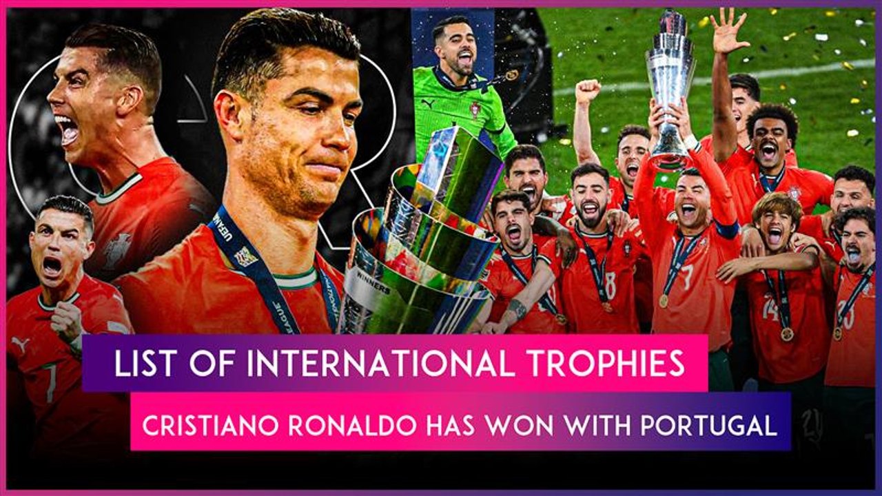Cristiano Ronaldo International Trophies: List of Titles Star Footballer Has Won With Portugal
