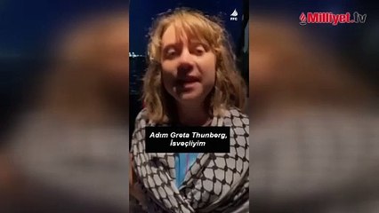 İsveçli iklim aktivisti baskından önce video gönderdi