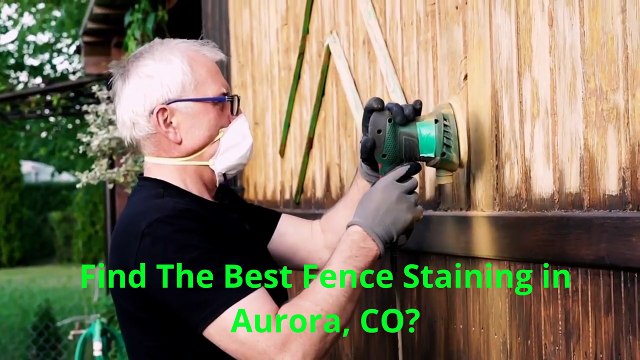 Pro Classic Painting - Fence Staining in Aurora, CO