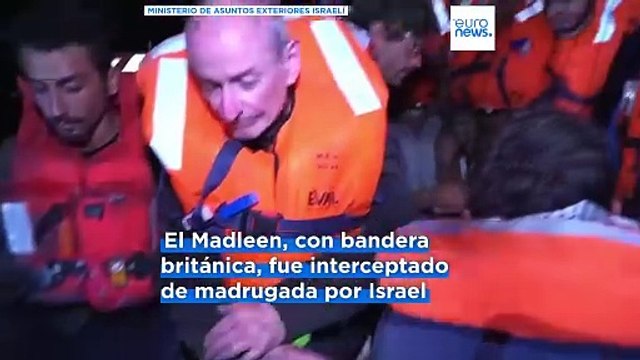 Israel intercepta la Flotilla de la Libertad y retiene a Greta Thunberg y otros activistas