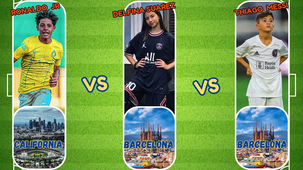 RONALDO JR vs. DELFINA SUAREZ vs. THIAGO MESSI
