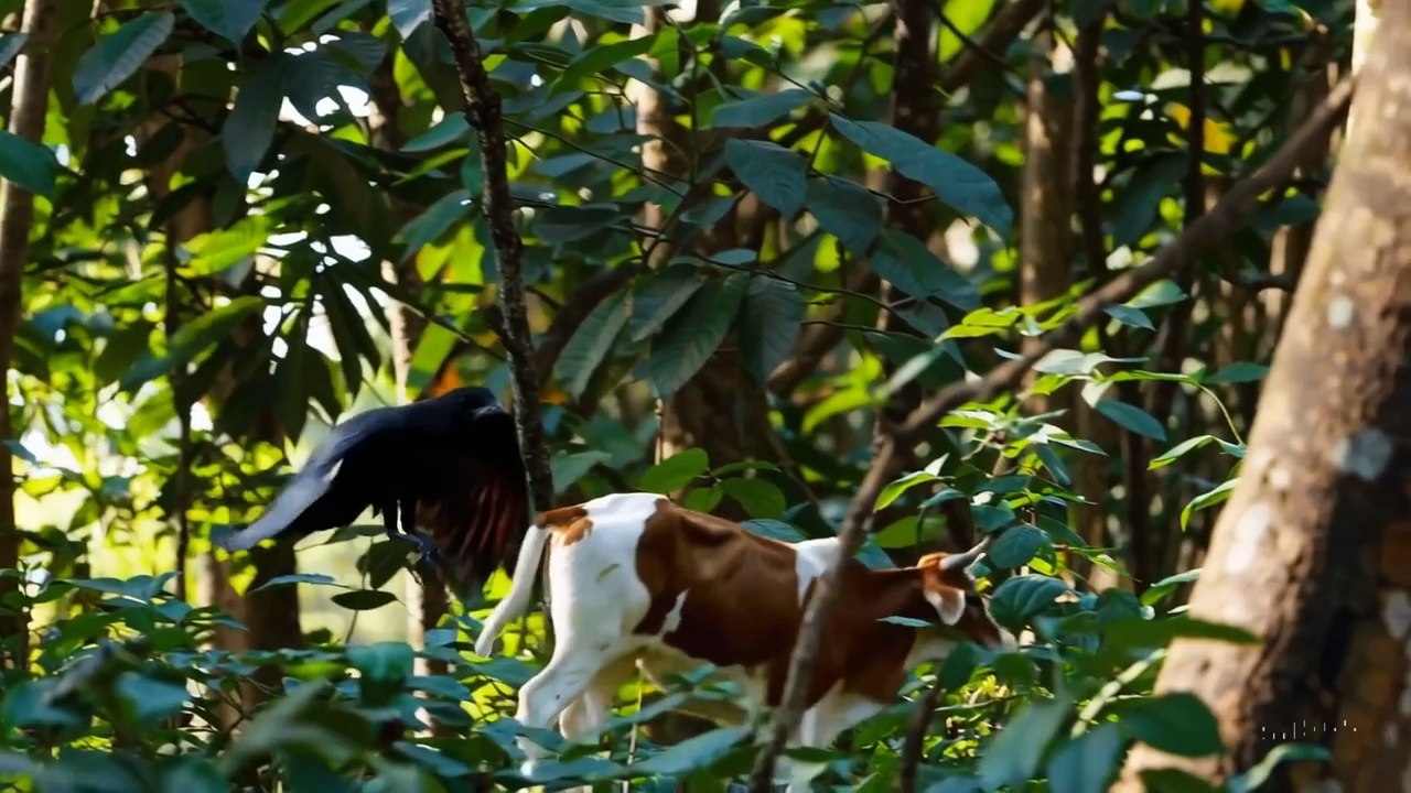 Die Krähe, die Kuh und der Tiger – Eine Panchatantra-Fabel über List und Loyalität