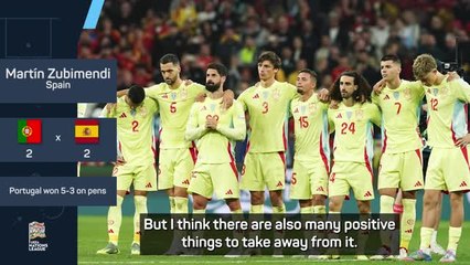 Players will have to grieve after rare defeat - Zubimendi