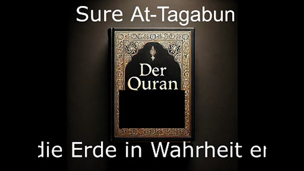 Der Quran auf Deutsch-Sure At Tagabun (64)