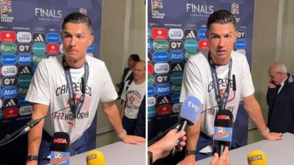 Cristiano Ronaldo: "Ho ancora fame, la vittoria della Nations League ci dà fiducia per il futuro"