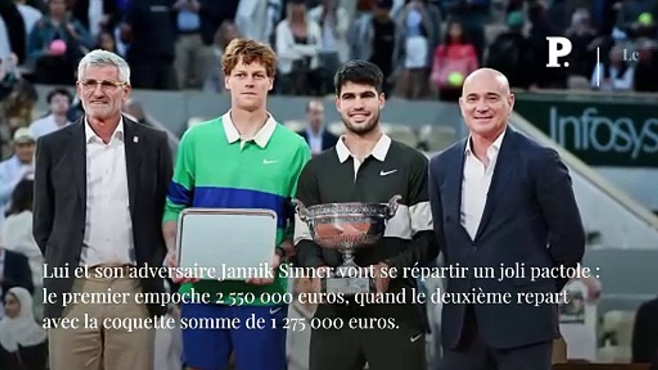 Roland-Garros : que remporte Jannik Sinner, le perdant de la finale ?