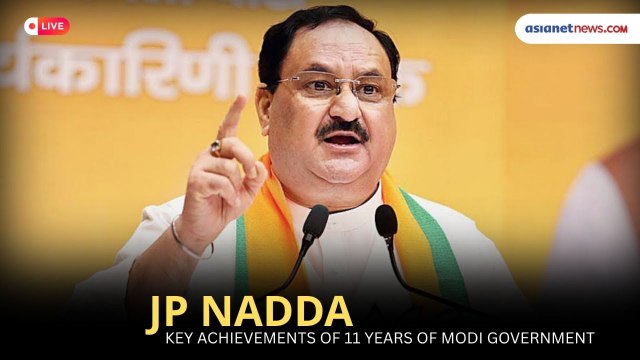 JP Nadda Highlights Key Achievements of 11 Years of Modi Government | Press Conference