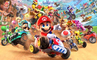 Extracto de Mario Kart World en Nintendo Switch 2.