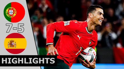 Cristiano Ronaldo Goal | Portugal vs Spain 2-2 (3:5) Highlights (FINAL Nations League)Portugal Spain