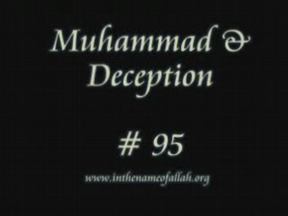 95 Muhammad & Deception