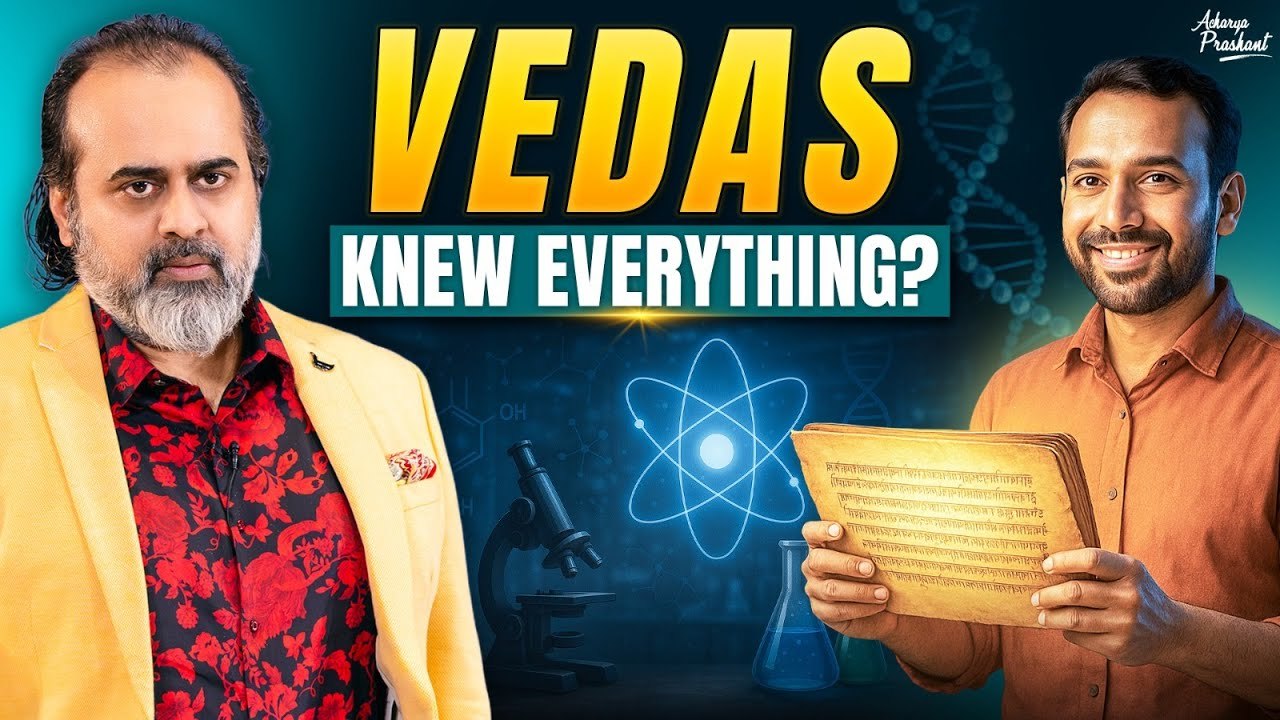 "All modern science is already in our scriptures!" || Acharya Prashant, at BITS Goa (2023)