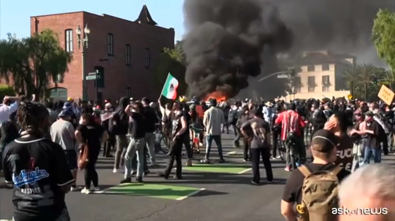 Los Angeles, proteste e scontri. Trump ha inviato Guardia Nazionale