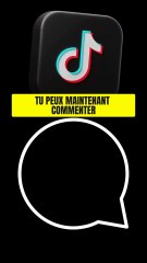 Commenter avec une Photo sur TikTok