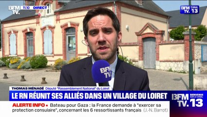 Sommet de l'extrême droite européenne: "Au Rassemblement national on est d'accord pour être en désaccord avec nos alliés européens", explique Thomas Ménagé (député RN)
