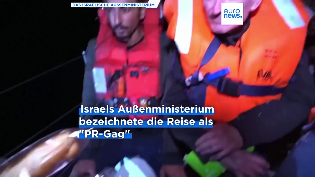 Israel stoppt Gaza-Hilfsschiff von Greta Thunberg