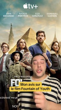T’en penses quoi toi ? Je te donne mon avis sur le film Fountain of Youth qui est dispo sur AppleTV+ parce que je ne suis pas d’accord avec tout ce que je vois passer…
