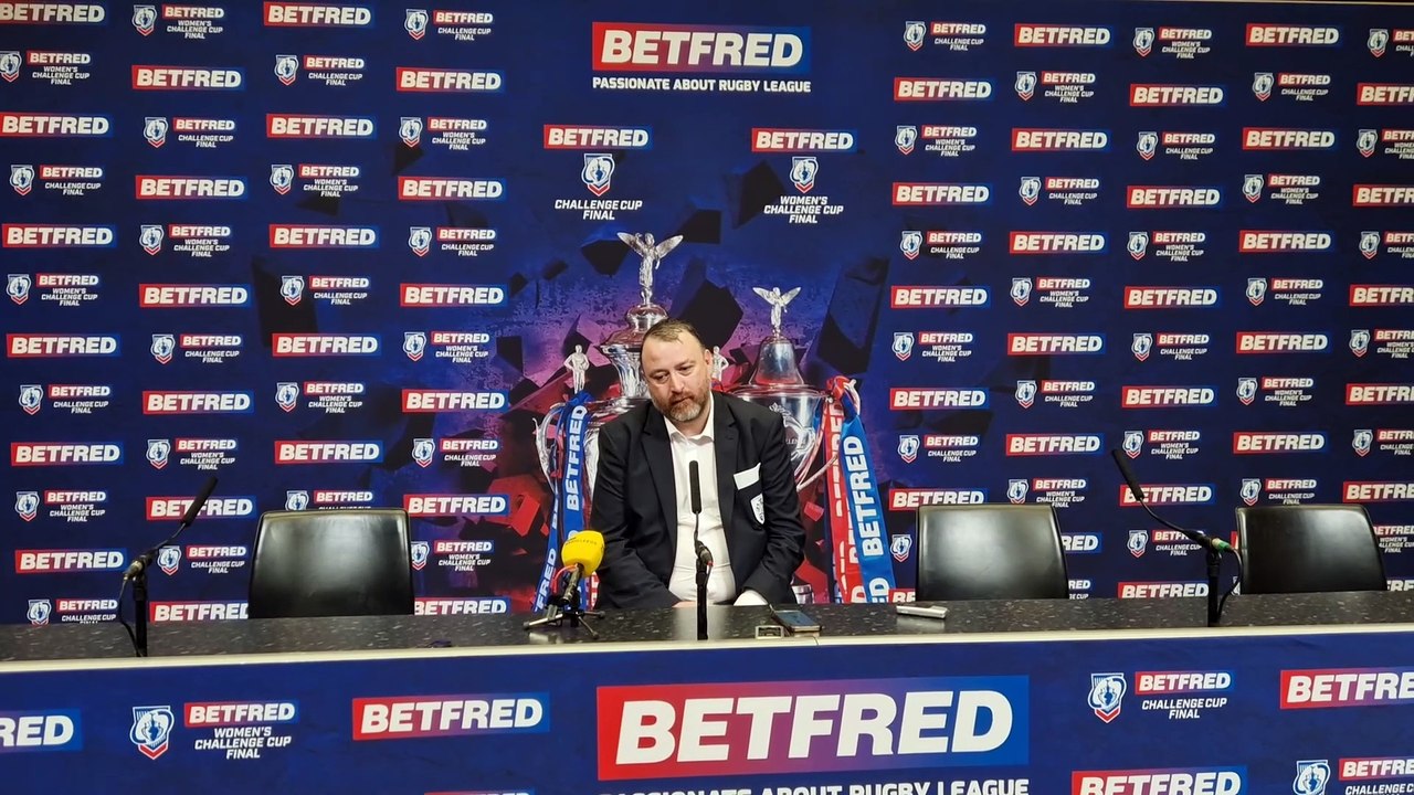 1895 Cup final: Featherstone Rovers coach Paul Cooke