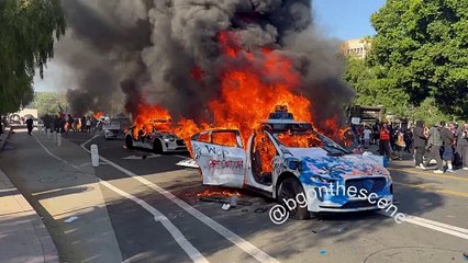 ABD’deki İsyan Büyüyor: Kaliforniya Alev Alev