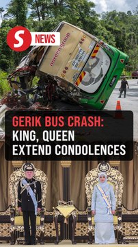 Gerik bus crash: King, Queen extend condolences over deaths of 15 UPSI students