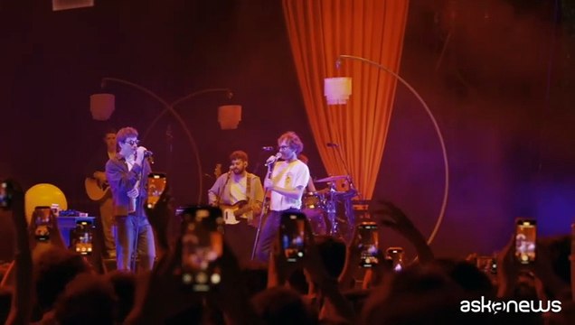 Live di Franco126 alla Cavea Auditorium Parco della Musica di Roma