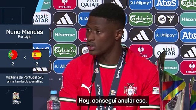 Nuno Mendes: Conseguí anular a Lamine Yamal