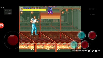 Final Fight game over Cody Travers morre na explosão da dinamite