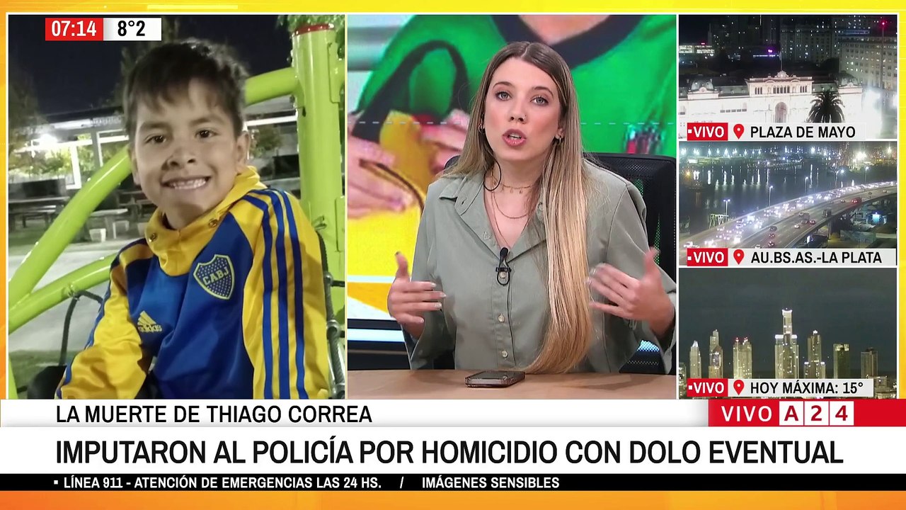🚨 MUERTE DE THIAGO CORREA, EL NENE BALEADO POR UN POLICÍA