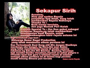 Promosi | Rayola Pop Minang Kreatif - Hanyo Punyo Cinto | Ragel Production