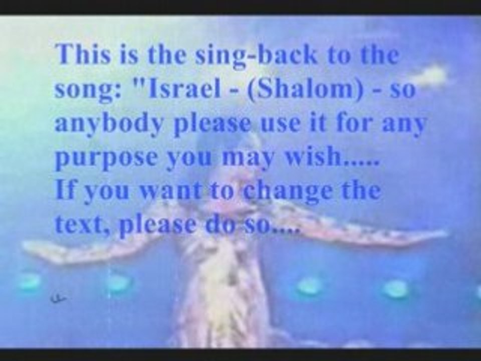 Israel-sing-back
