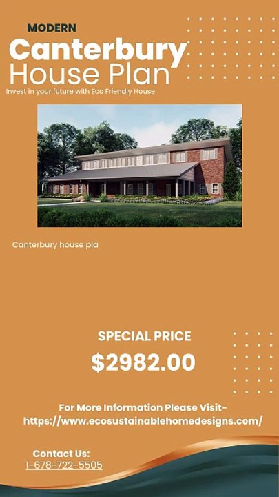 Canterbury House Plan