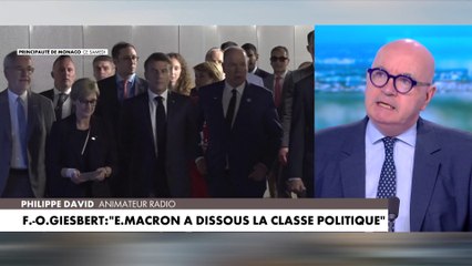 Philippe David : «Emmanuel Macron a craqué l'allumette pour qu'il y ait plus de déflagrations»