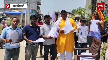 DDA के डिमोलिशन नोटिस के बाद श्री-श्याम कॉलोनी में तनाव, लोग हो रहे बीमार