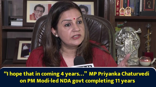 “I hope that in coming 4 years…” MP Priyanka Chaturvedi on PM Modi-led NDA govt completing 11 years