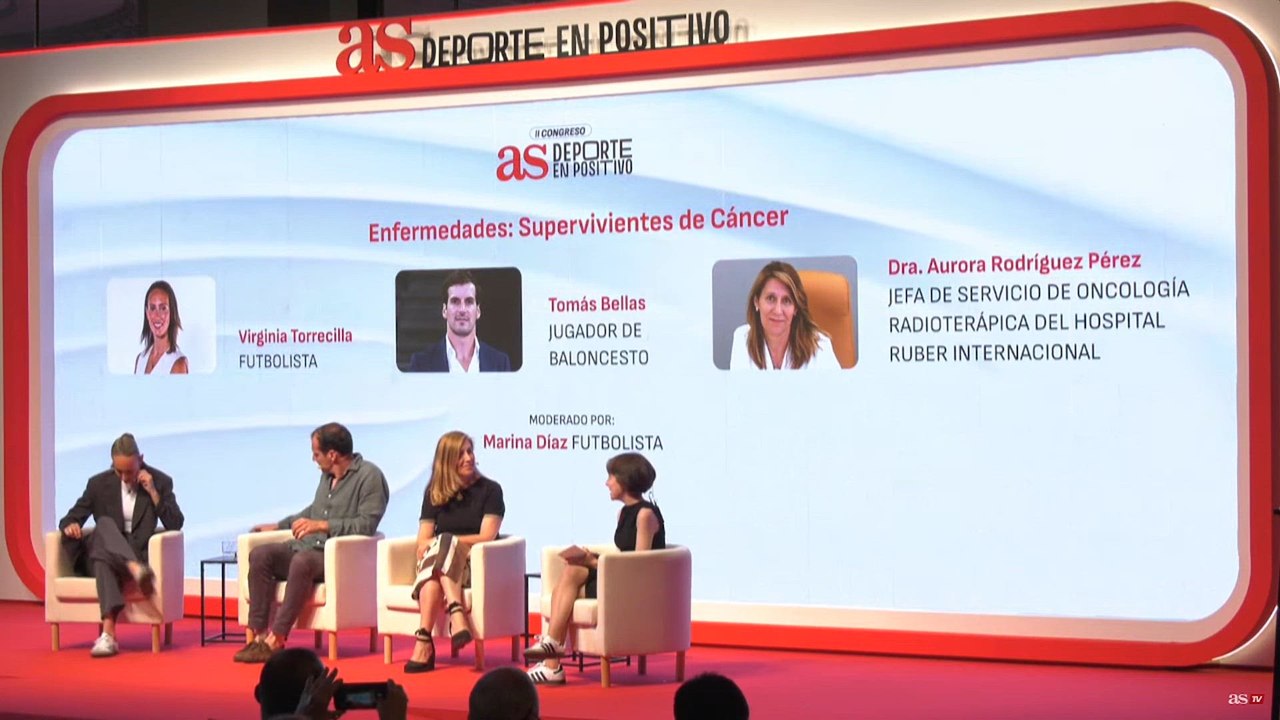 VIRGINIA TORRECILLA, TOMÁS BELLAS y MARINA DÍAZ: SUPERVIVIENTES DE CÁNCER en el II CONGRESO de AS DEPORTE EN POSITIVO