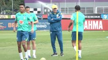ANCELOTTI COMANDA TREINO DA SELEÇÃO BRASILEIRA ANTES DE JOGO CONTRA O PARAGUAI!