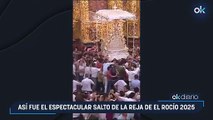 Así fue el espectacular salto de la reja de El Rocío 2025