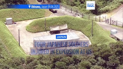 Four Japanese soldiers injured in explosion at US base in Okinawa